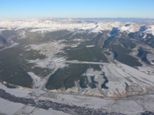 Leadville CO Aerial View