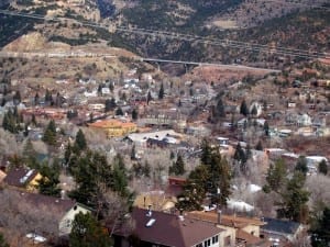 Manitou Springs CO Aerial View