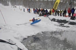 Monarch Mountain Snow Kayaking