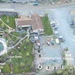 Orvis Hot Springs Aerial View