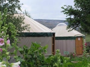 Orvis Hot Springs Yurts