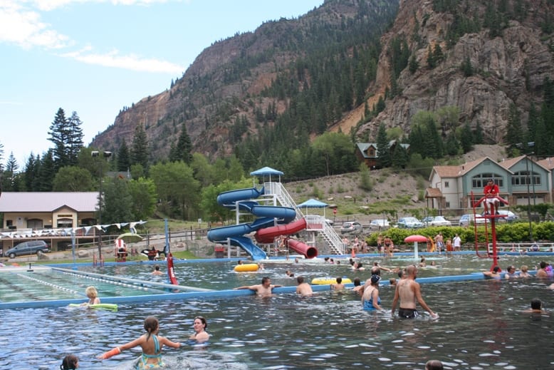 Ouray Hot Springs Pool Summer