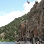 Radium Hot Springs Cliff Jumping