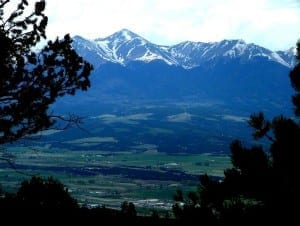 Salida CO Rocky Mountains