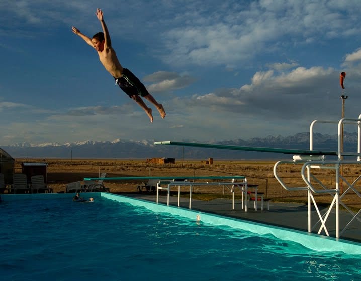 Sand Dunes Pool Diving Board