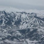 Snowmass Mountain Ski Resort Aerial View