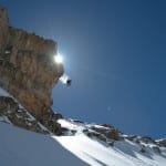 Snowmass Mountain Ski Resort Cliff Jump