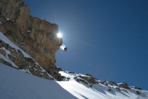 Snowmass Mountain Ski Resort Cliff Jump