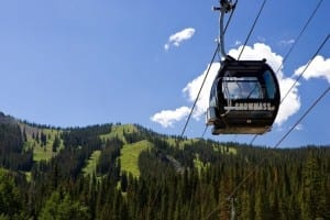 Snowmass Mountain Ski Resort Gondola Summer