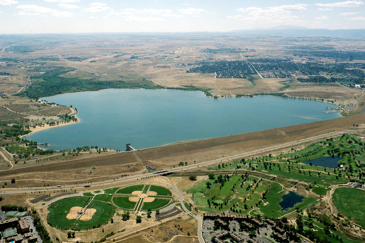 Cherry Creek State Park Aerial View