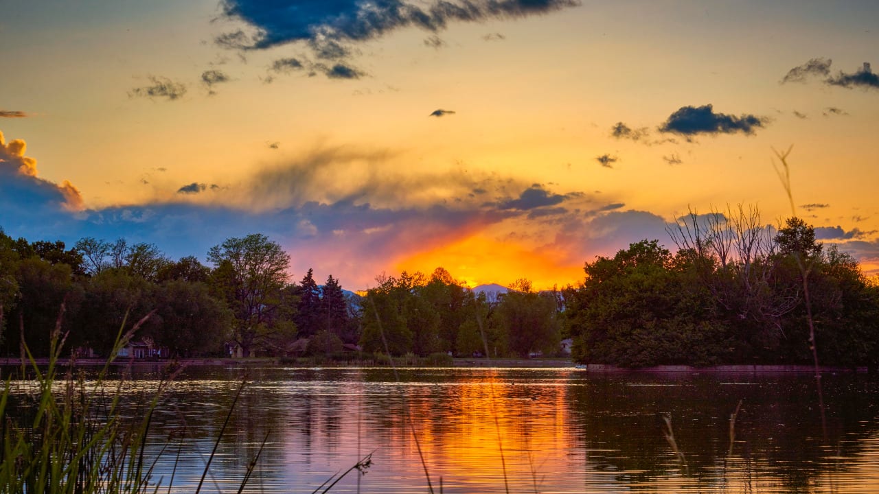 Grasmere Lake Wash Park Denver Colorado