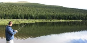 Fishing Echo Lake