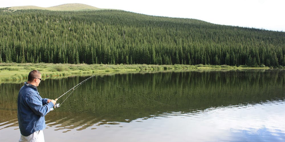 Fishing Echo Lake