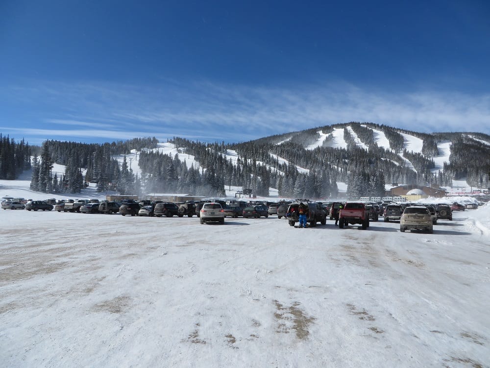 Eldora Mountain Resort Parking Lot