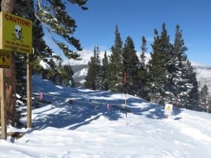 Eldora Mountain Caution Extreme Terrain