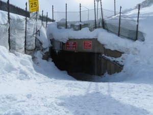 Loveland Ski Area I-70 Tunnel