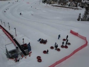 Copper Mountain Tubing Hill Aerial View