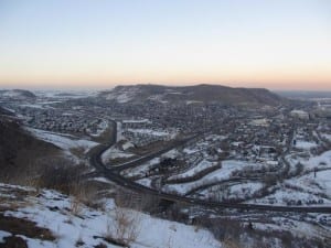 Lariat Loop Golden Aerial View