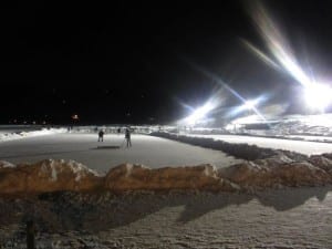 Evergreen Lake Ice Hockey