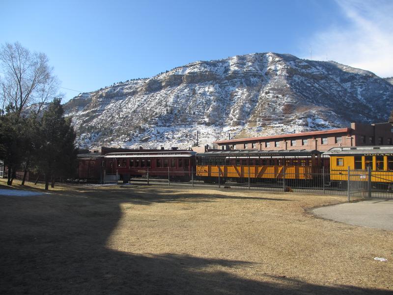 Durango Silverton Narrow Gauge Railroad Train Yard