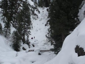 Fish Creek Falls Winter