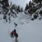 Fish Creek Falls Snowshoeing