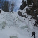 Fish Creek Falls Ice Climbers