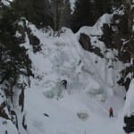 Fish Creek Falls Ice Climbing