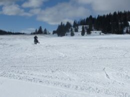 Snowmobiling Rabbit Ears Pass