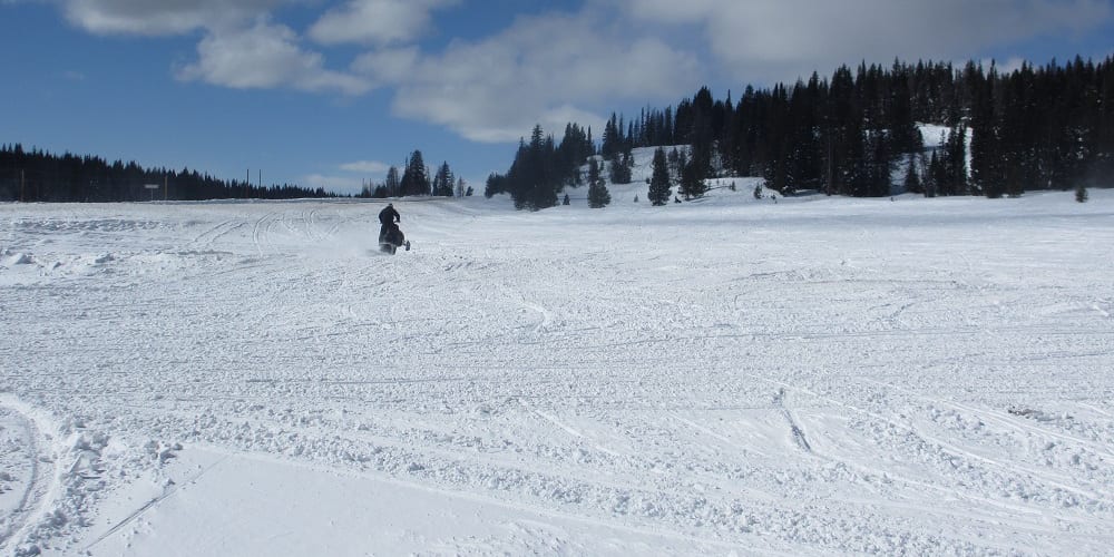 Snowmobiling Rabbit Ears Pass