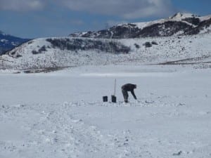 Stagecoach Reservoir Ice Fishing