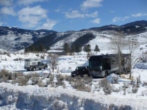 Stagecoach State Park Winter Camping