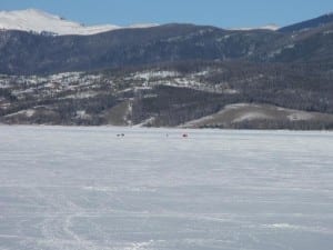 Lake Granby Ice Fishing Huts