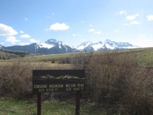 Sunshine Mountain Wilson Peak