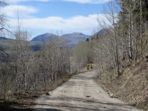 San Juan Skyway Forest Service Road