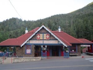 Pikes Peak Cog Railway Train Depot