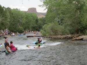 Clear Creek Whitewater Park Boogie Boarder