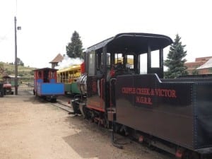 Cripple Creek Victor Narrow Gauge Railroad Train