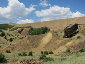 Vindicator Valley Trail Mining Rubble