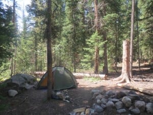 Vasquez Ridge Primitive Camping