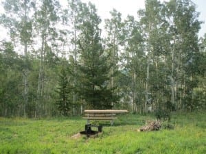 Flat Tops Trail Chapman Lake Campground