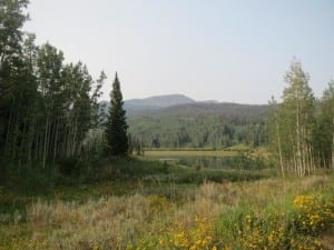 Flat Tops Trail Chapman Lake