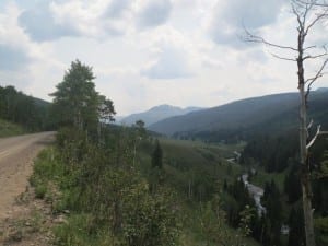 Flat Tops Trail Trappers Lake Road