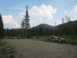 Hahns Peak Lake Campsite