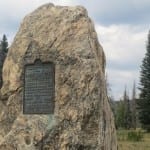 Rabbit Ears Pass Altitude Marker
