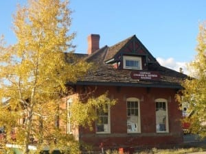 Leadville Colorado Southern Railroad Train Depot