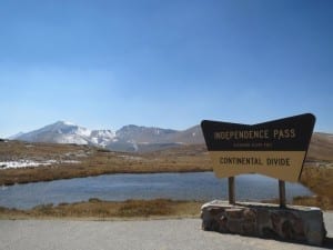 Independence Pass Continental Divide