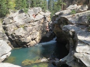 Roaring Fork Aspen Cliff Jumping