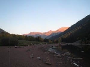 Maroon Bells Fishing