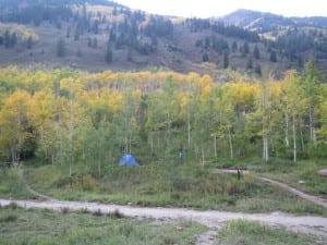 Maroon Bells Silver Bell Campground Walk-In Tent